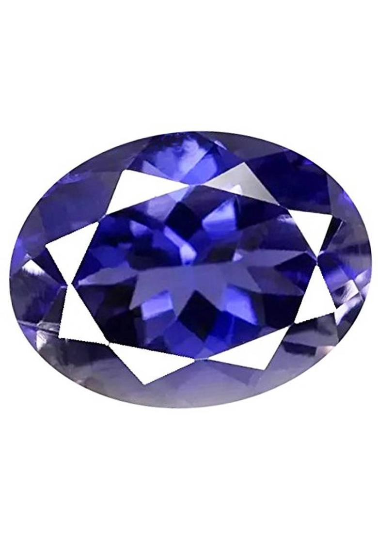 Kala-Neeli Gemstone 3 Ratti with Lab Report & Guarantee Certificate | Lolite Stone Neeli Lolite Ring - Indya