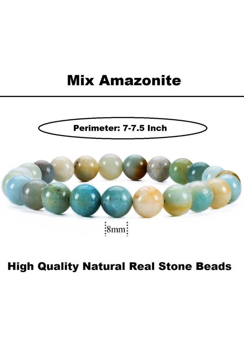 Stone, Crystal Beads Bracelet - Indya