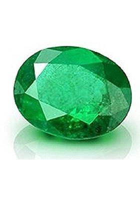 Aanya Jewels Zambian Emerald Stone 5.25 Ratti Lab Certified /Original Emerald Gemstone/Panna Stone (Natural Panna} Emerald Stone