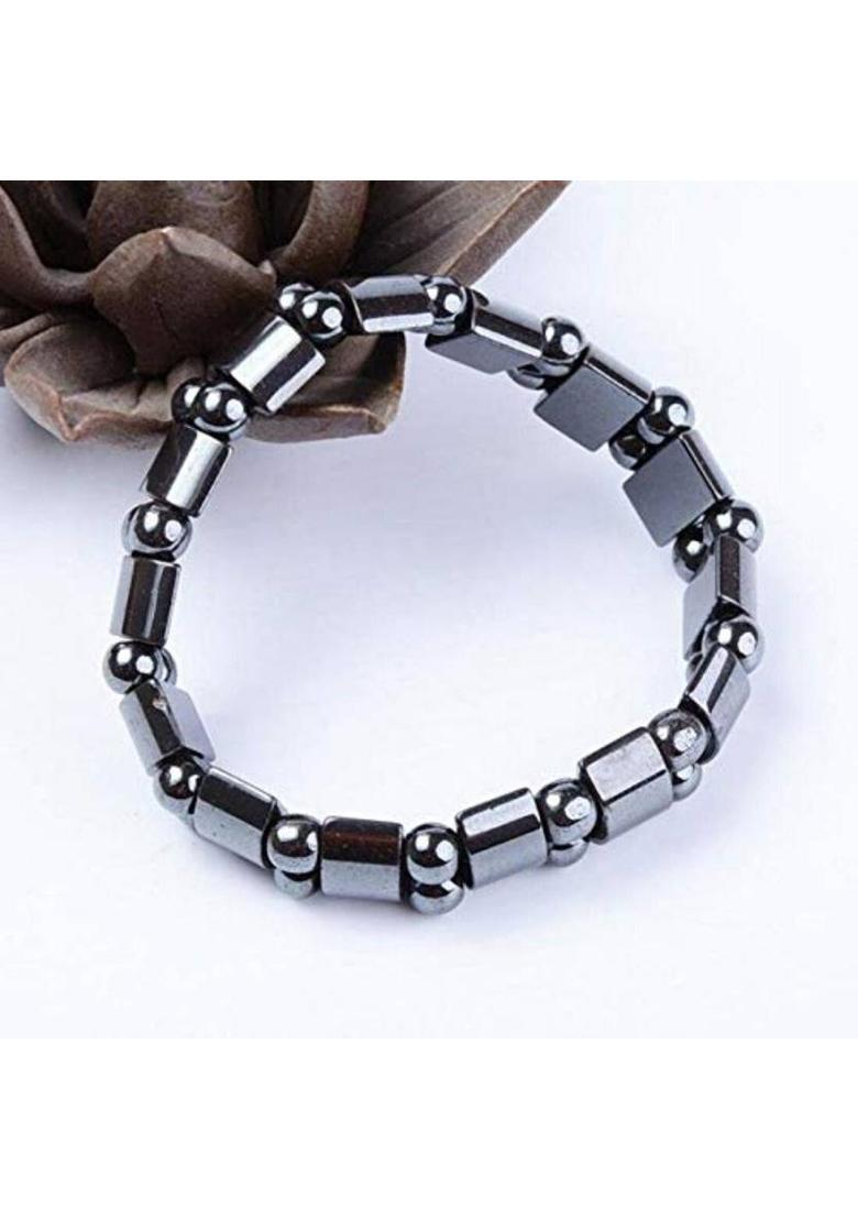 Stone, Crystal Beads Bracelet - Indya