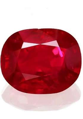 house of common Aura Gems Jewels Loose 10 Ratti Certified Natural New Burma Ruby - Manik Stone Ruby Stone