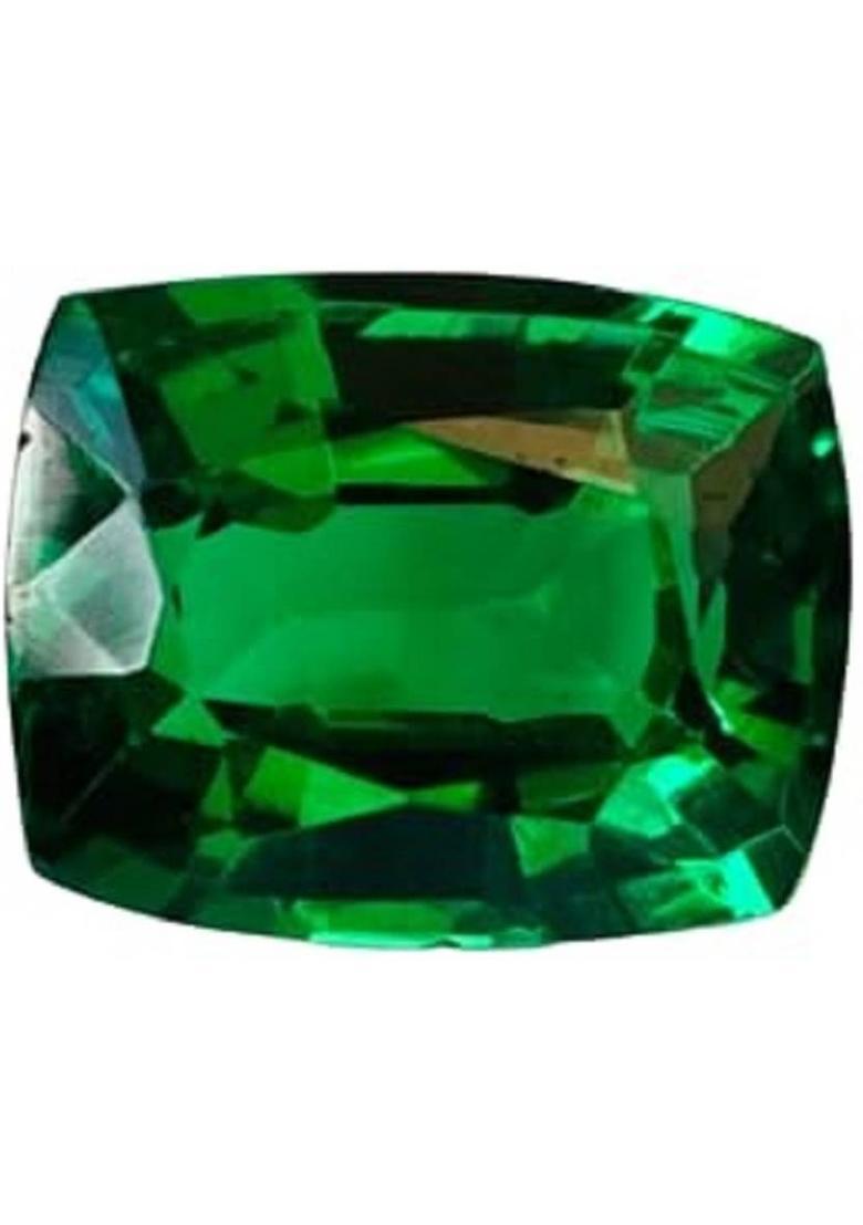 KUSHMIWAL GEMS 11.25 Ratti 10.5 Crt Astrologer A+Quality Zambian Emerald/Panna Earth Mind Stone Emerald Stone - Indya