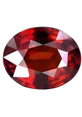 JEMSPRIME 7.25 Ratti Natural Gomed Stone Gomed Hessonite Astrological Gemstone Garnet Stone