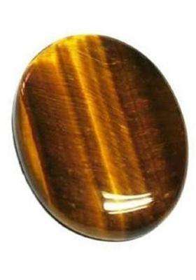 Aanya Jewels 6.50 Ratti Tiger eye Stone Original Certified Top Quality Gemstone Stone