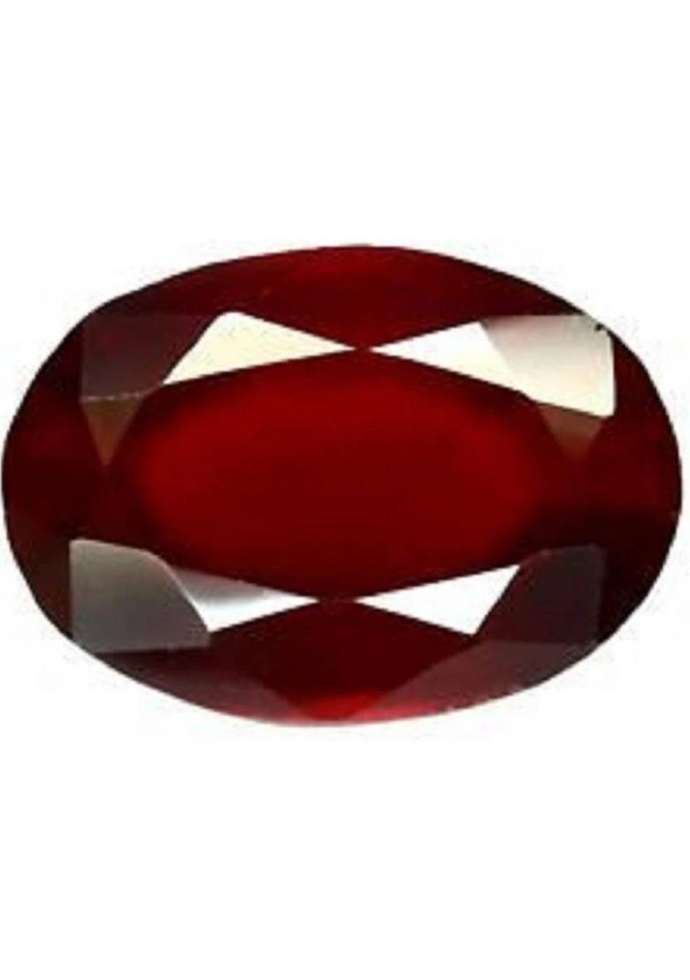 Hessonite Garnet Gemstone Natural Certified Gomed Stone 7.5 Carat Garnet Stone Drops & Danglers - Indya