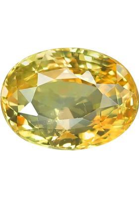 Yellow Sapphire (Pukhraj) Gemstone 5.25 Carat Certified Natural Gemstone Stone Sapphire Ring