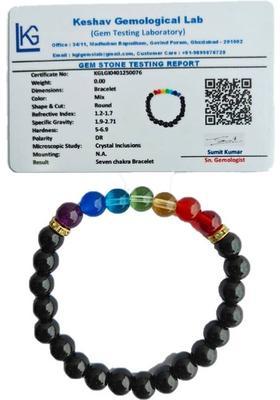7 Chakra Beads, Crystal Bracelet