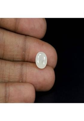 13.25 Ratti Natural White Sapphire Gemstone for Men and Women Lab Certified Stone Sapphire Ring