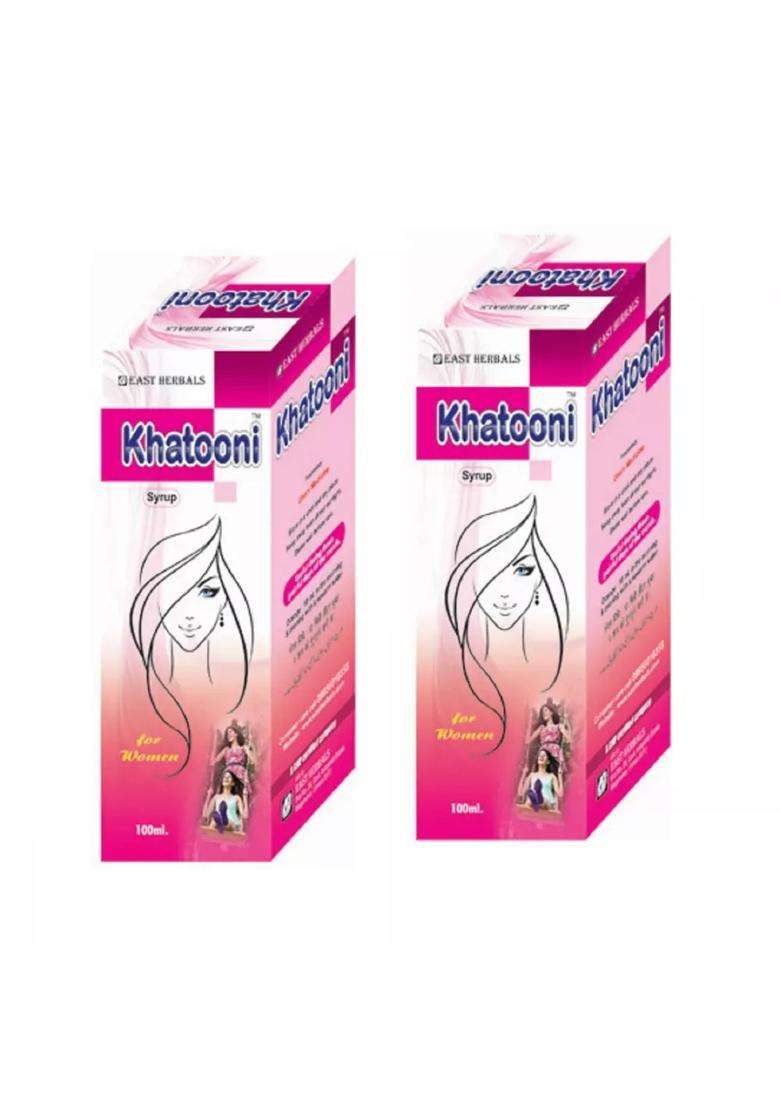 East Herbals Khatooni Syrup Pack Of 1 - Indya