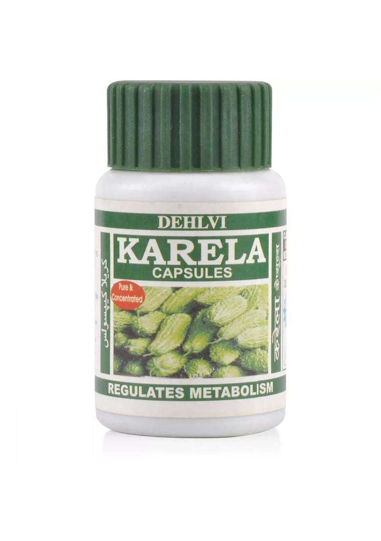 Dehlvi Bitter Melon Karela Capsules Pack Of 1 - Indya