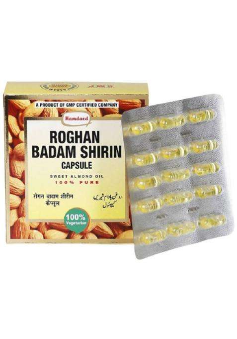 Hamdard Roghan Badam Shirin Capsules Pack Of 1