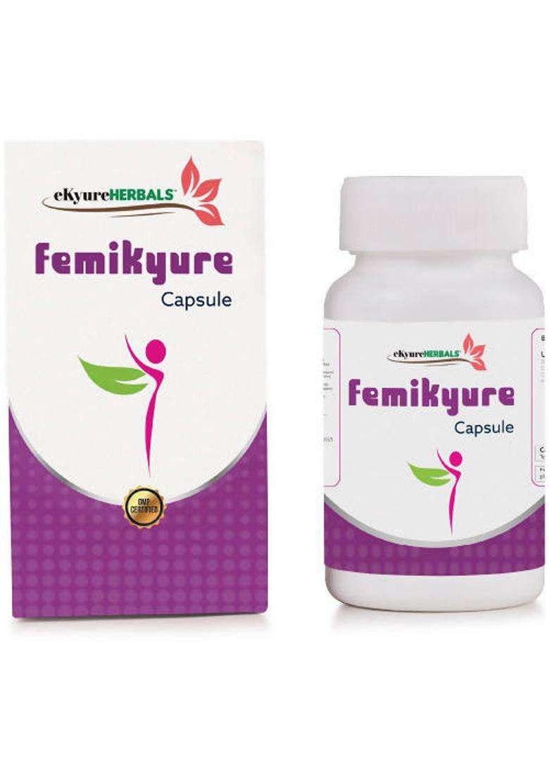 Ekyure Herbals Femikyure Capsules Pack Of 1 - Indya