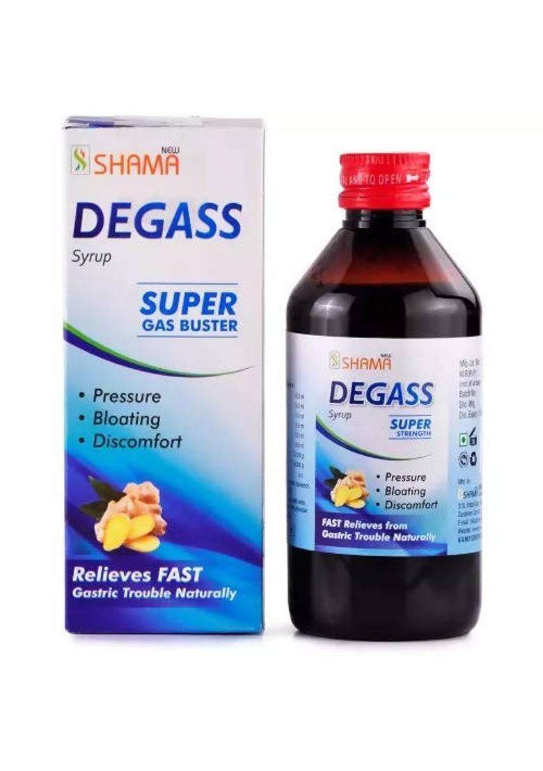 New Shama Degass Syrup Pack Of 1 - Indya