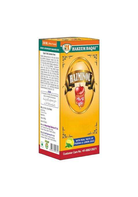 Hakeem BaqaiS Hazminol Syrup Pack Of 1