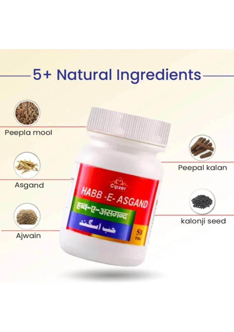 Cipzer Habb-E-Asgand Pills Pack Of 1 - Indya