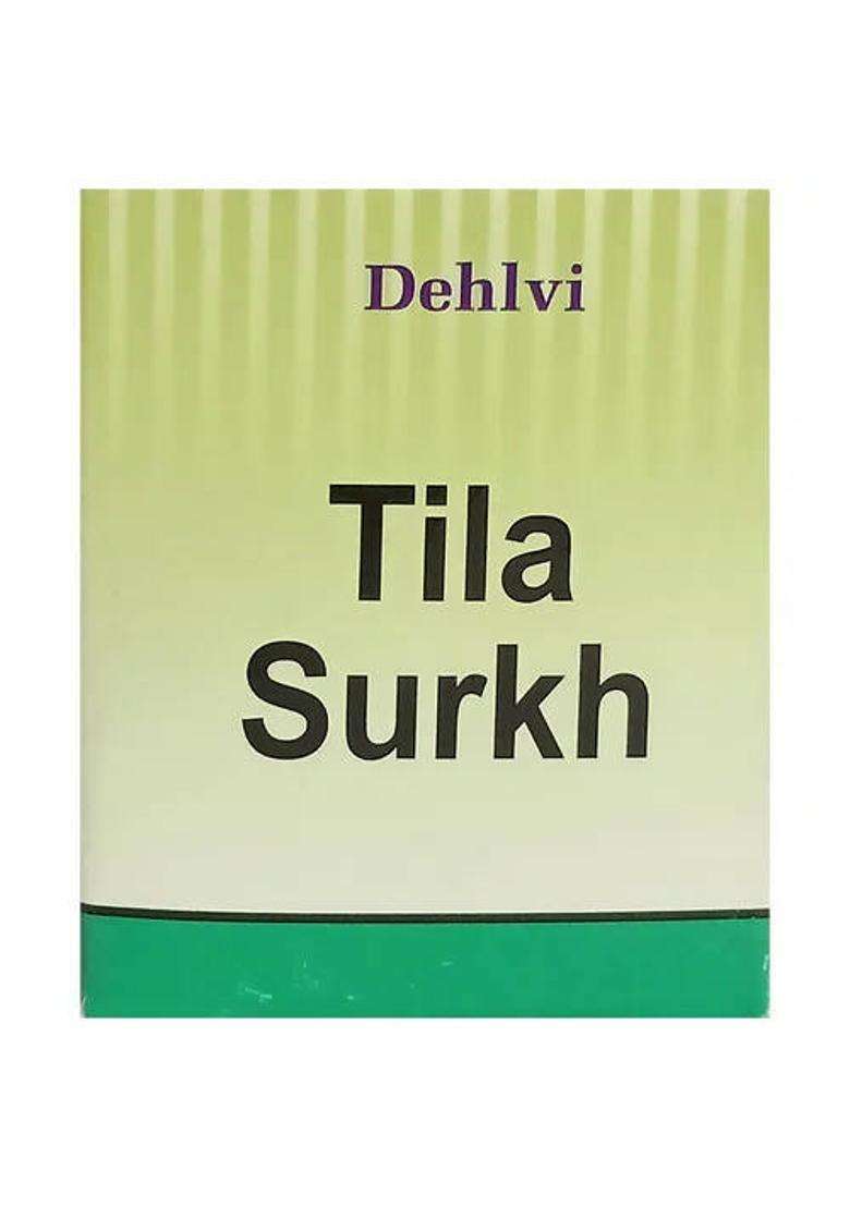 Dehlvi Tila Surkh Cream Pack Of 1 - Indya