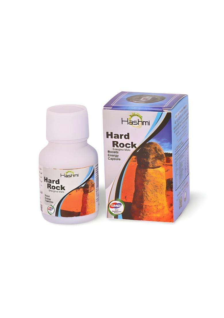 Hashmi Pharmacy Hard Rock Capsules are formulated with natural ingredients like Ashwagandha Safed Musli Gokshur Gheekwar and more. Pack Of 1 - Indya