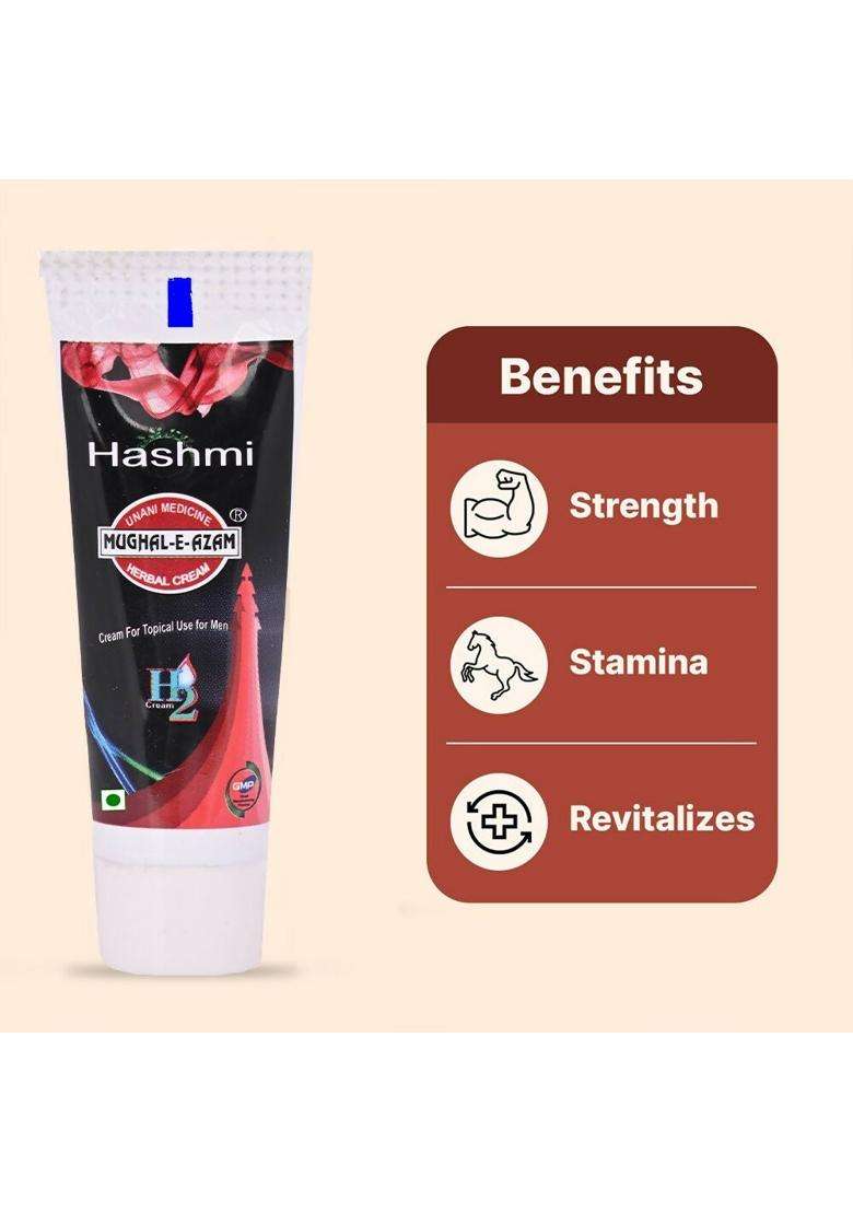 Hashmi Pharmacy Mughal E Azam Herbal Cream Pack Of 1 - Indya