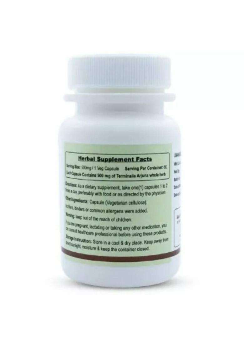 Dr. Talats Arjun Heart Care Capsules Pack Of 3 - Indya