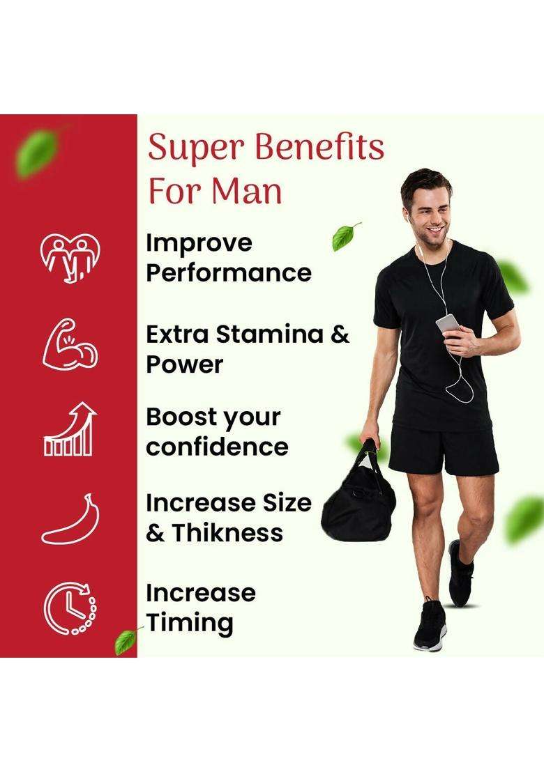 Hashmi Pharmacy XXL Men Energy Capsules – May Support Energy and Vitality in Men Pack Of 3 - Indya