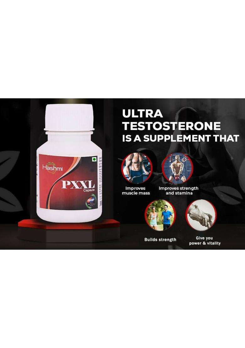 Hashmi Pharmacy PXXL Capsules For Men|Pack Of 5| - Indya
