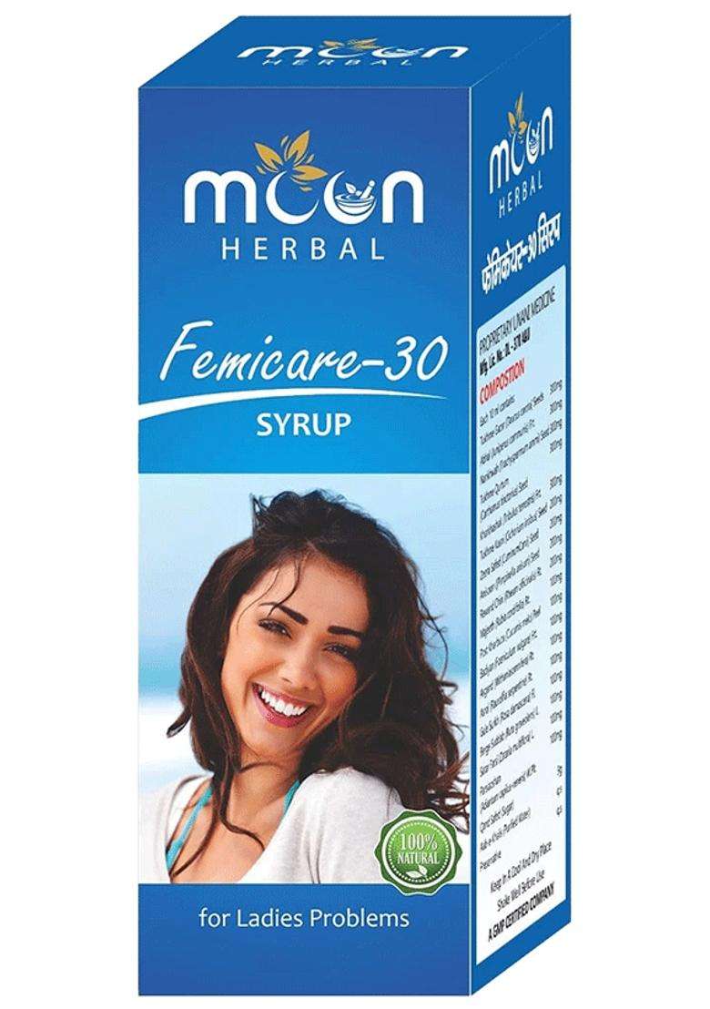 Moon Herbal Femicare 30 Syrup|Pack Of 10| - Indya