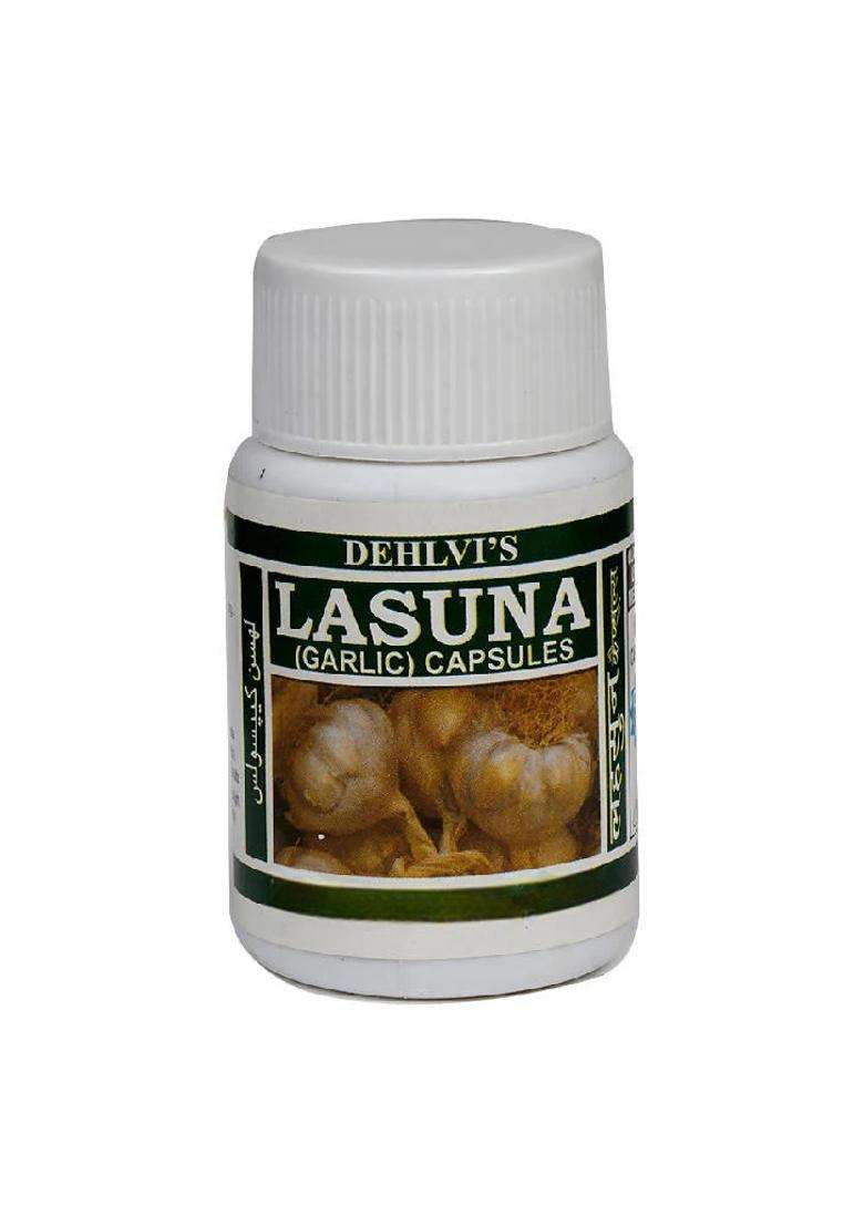 Dehlvi Lasuna (Garlic) Capsules|Pack Of 10| - Indya