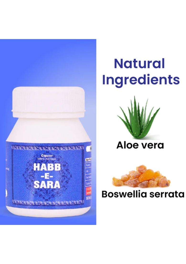 Cipzer Habb-e-Sara Pills|Pack Of 10| - Indya