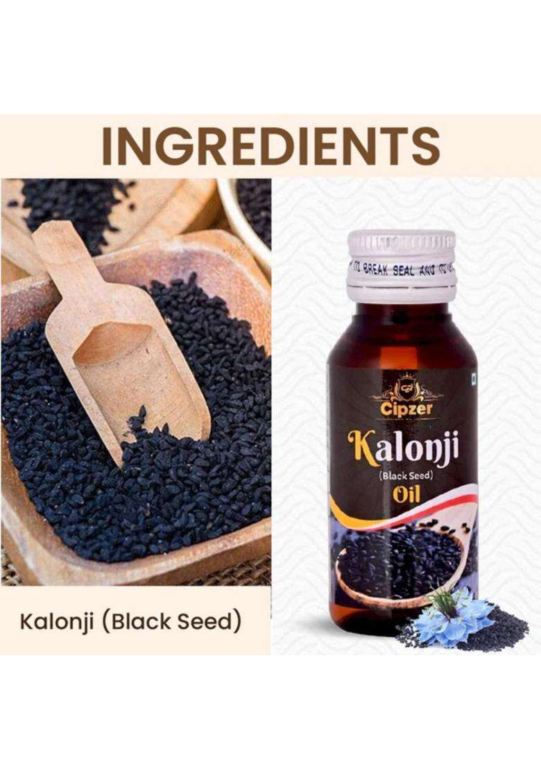Cipzer Kalonji Oil|Pack Of 10| - Indya