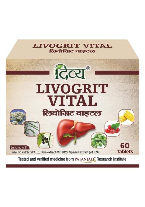 Patanjali Divya Livogrit Vital 3 U X 20 N 1.34 oz (38 GM)