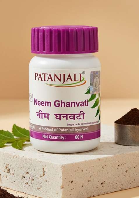 Patanjali Neem Ghan Vati 1.41 oz (40 GM)