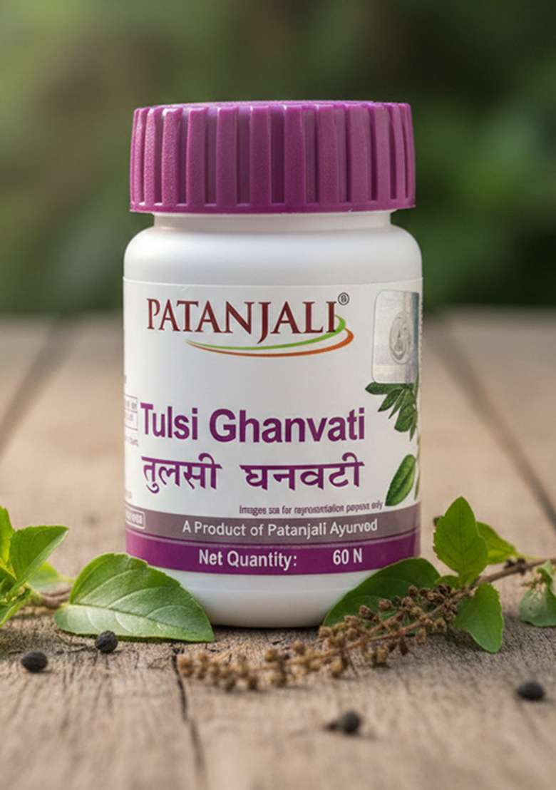 Patanjali Tulsi Ghanvati 60 N 1.31 oz (37 GM) - Indya