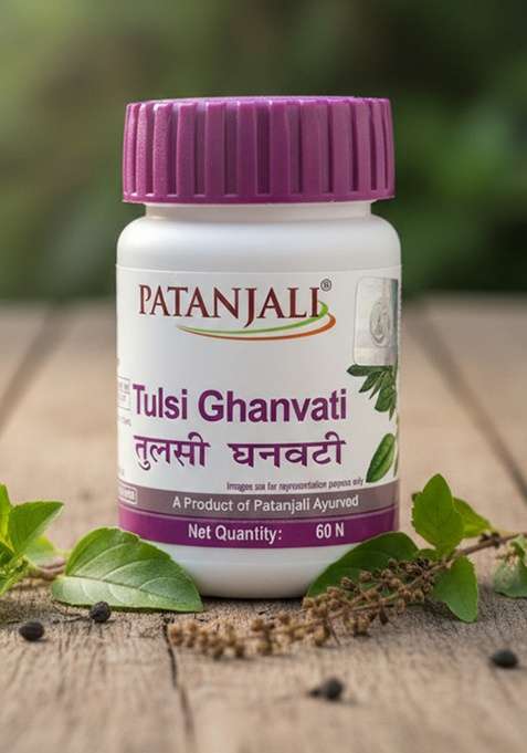 Patanjali Tulsi Ghanvati 60 N 1.31 oz (37 GM)