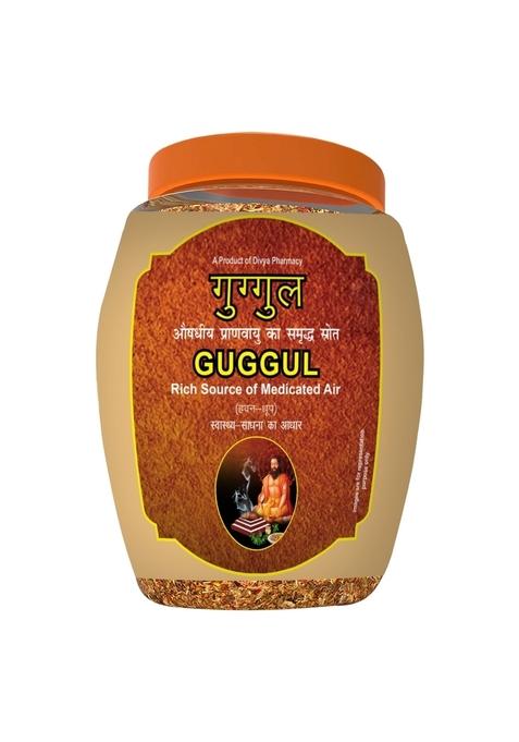 Patanjali Divya Guggul Havan Dhoop Jar 8.82 oz (250 GM)