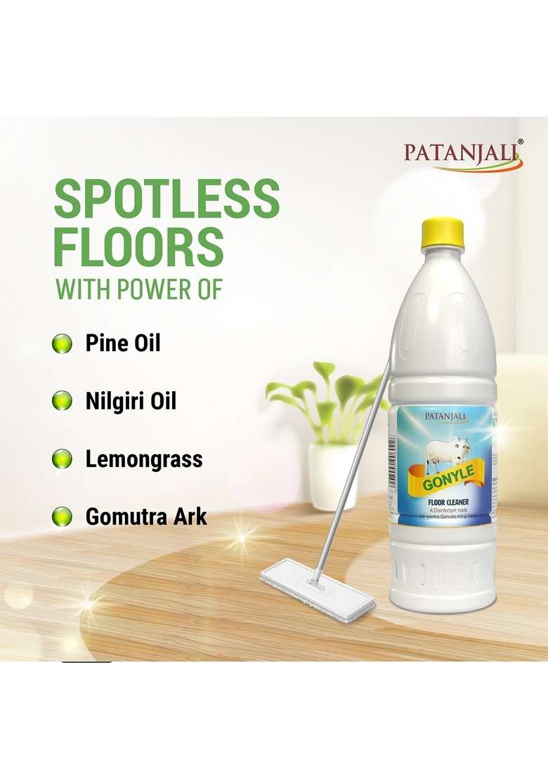 Patanjali Gonyle Floor Cleaner 33.81 oz (1000 ML) - Indya