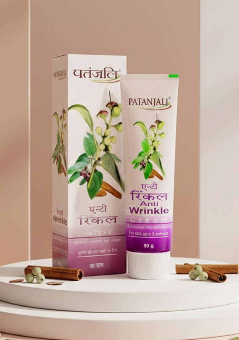 Patanjali Anti Wrinkle Cream 1.76 oz (50 GM) - Indya