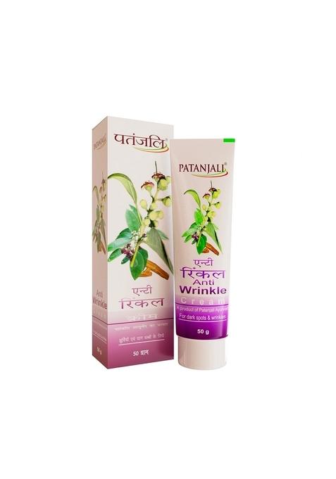 Patanjali Anti Wrinkle Cream 1.76 oz (50 GM)