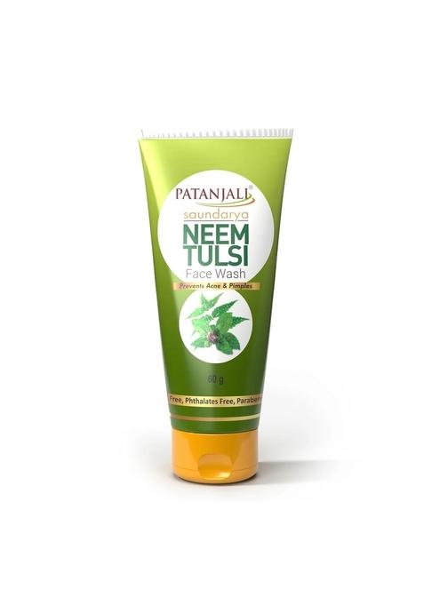 Patanjali Neem Tulsi Face Wash 2.12 oz (60 GM)