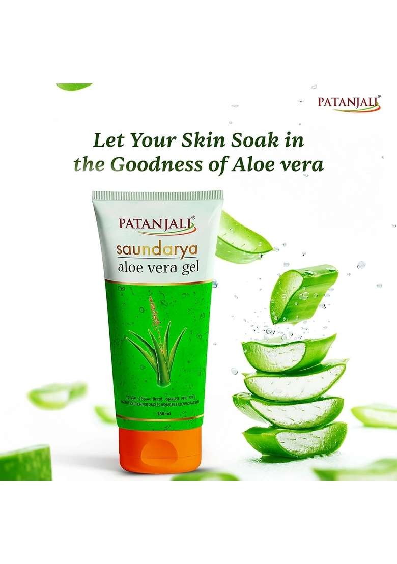 Patanjali Saundarya Aloe Vera Gel 5.07 oz (150 ML) - Indya