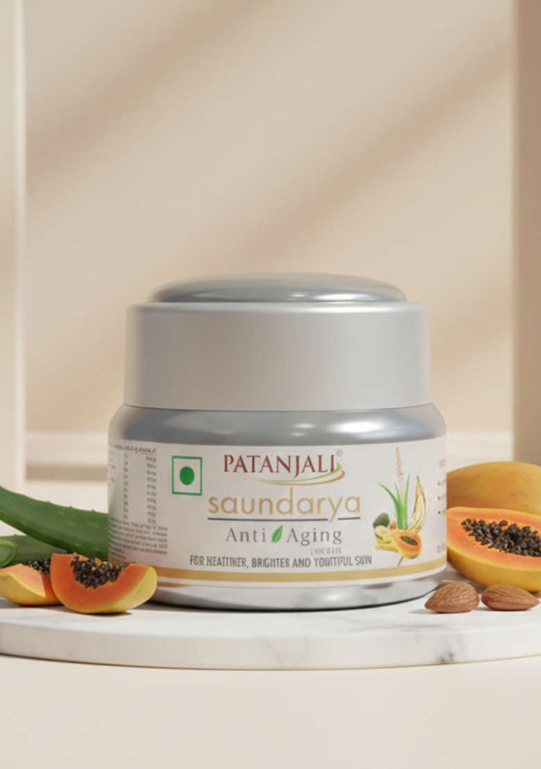 Patanjali Saundarya Anti Aging Cream 0.53 oz (15 GM) - Indya
