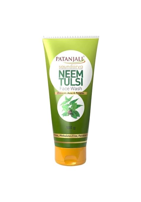 Patanjali Saundarya Neem-tulsi Face Wash 3.53 oz (100 GM)