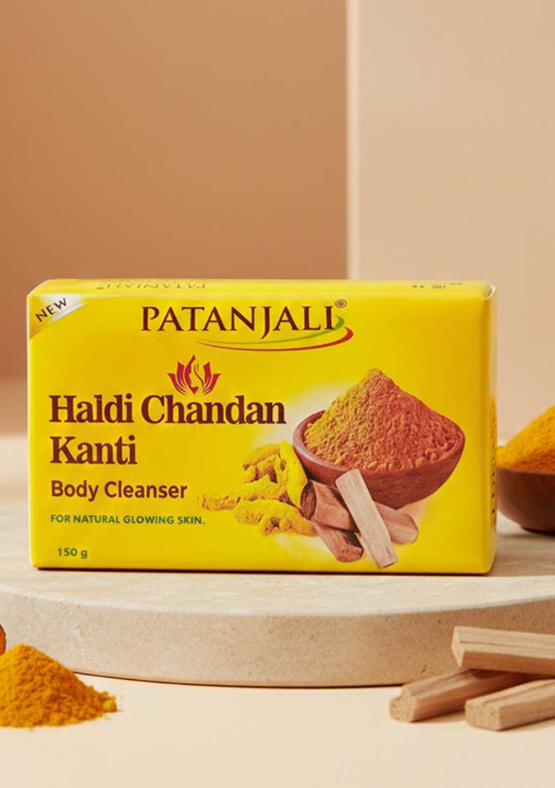 Patanjali Haldi Chandan Knti Body Cleanser 150g B3g1 21.17 oz (600 GM) - Indya