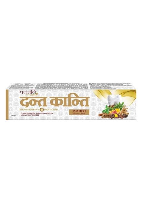 Patanjali Dant Kanti Dental Cream (Advance) 3.53 oz (100 GM)