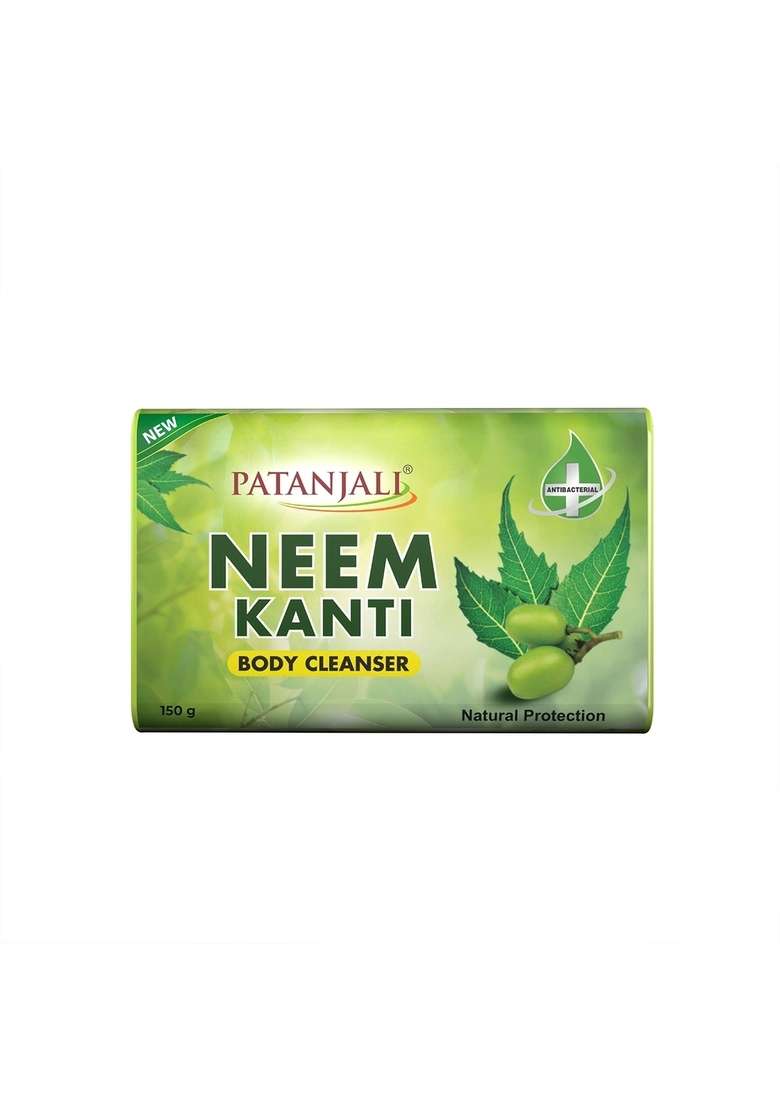 Patanjali Neem Kanti Body Cleanser - Pack of 4 6.35 oz (180 GM) - Indya