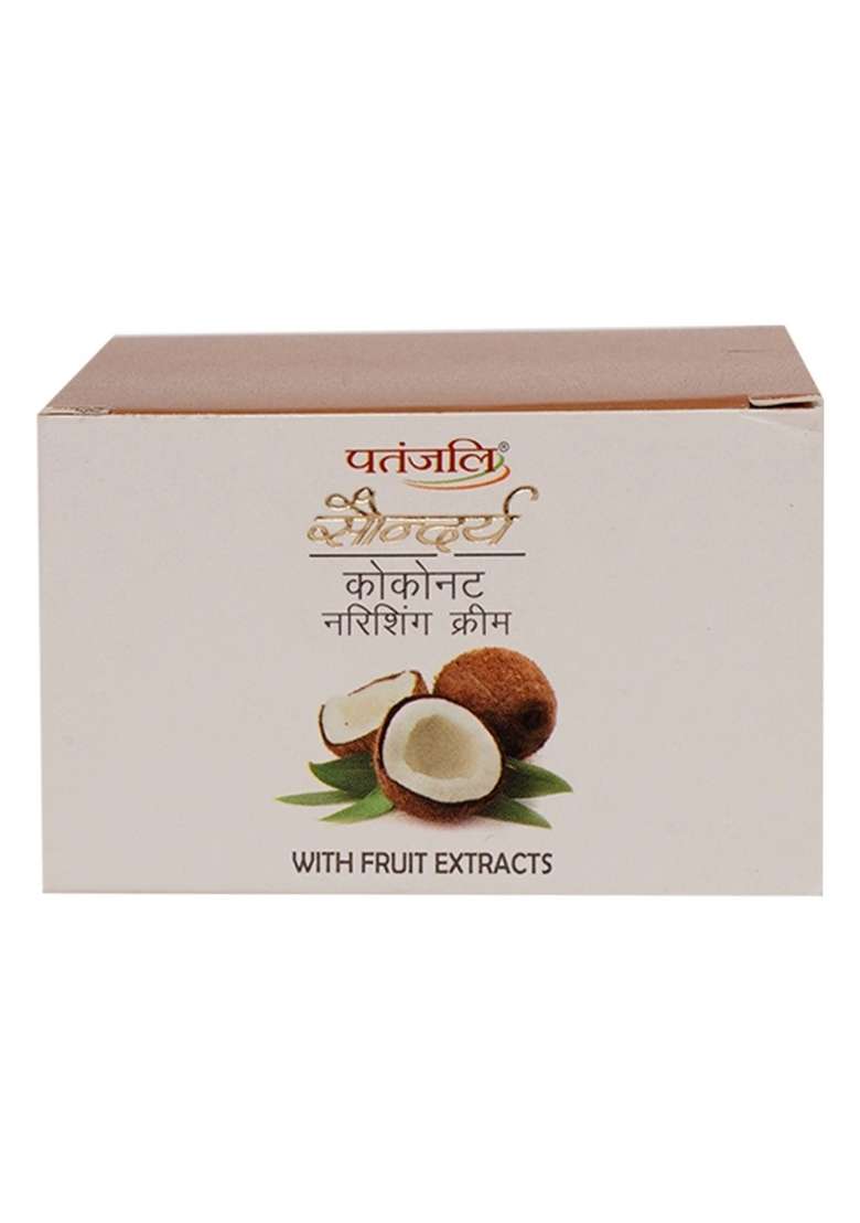 Patanjali Saundarya Coconut Nourishing Cream 1.76 oz (50 GM) - Indya