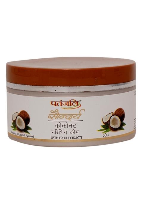 Patanjali Saundarya Coconut Nourishing Cream 1.76 oz (50 GM)