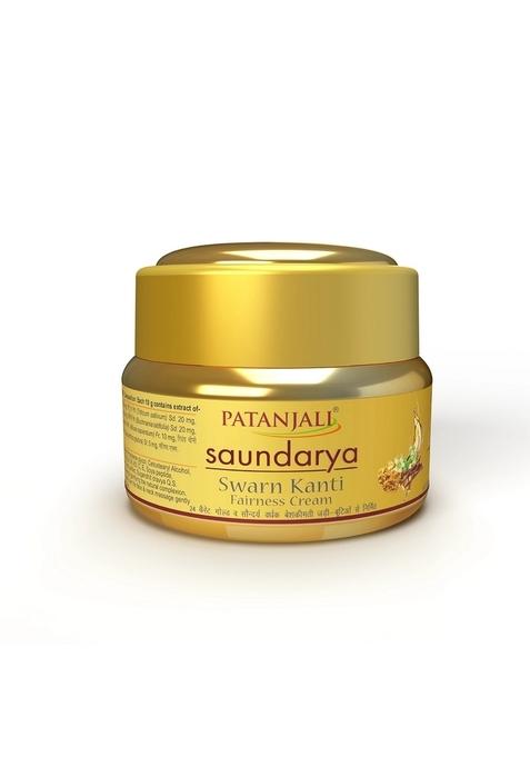 Patanjali Saundarya Swarn Kanti Fairness Cream 0.53 oz (15 GM)