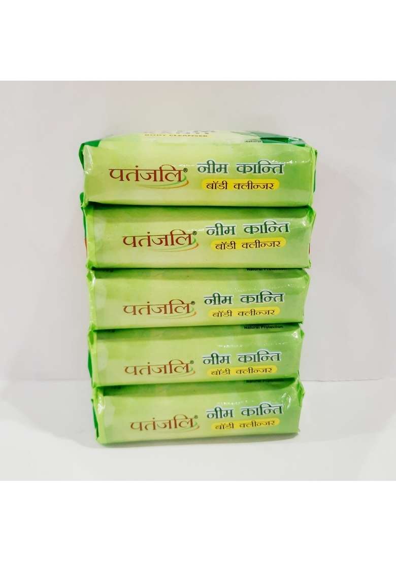 Patanjali Neem Kanti Body Cleanser (B4 G1 Free) 10.59 oz (300 GM) - Indya