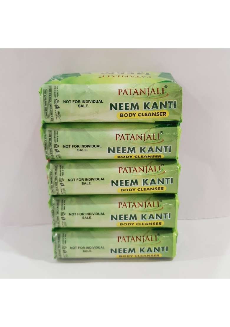Patanjali Neem Kanti Body Cleanser (B4 G1 Free) 10.59 oz (300 GM) - Indya