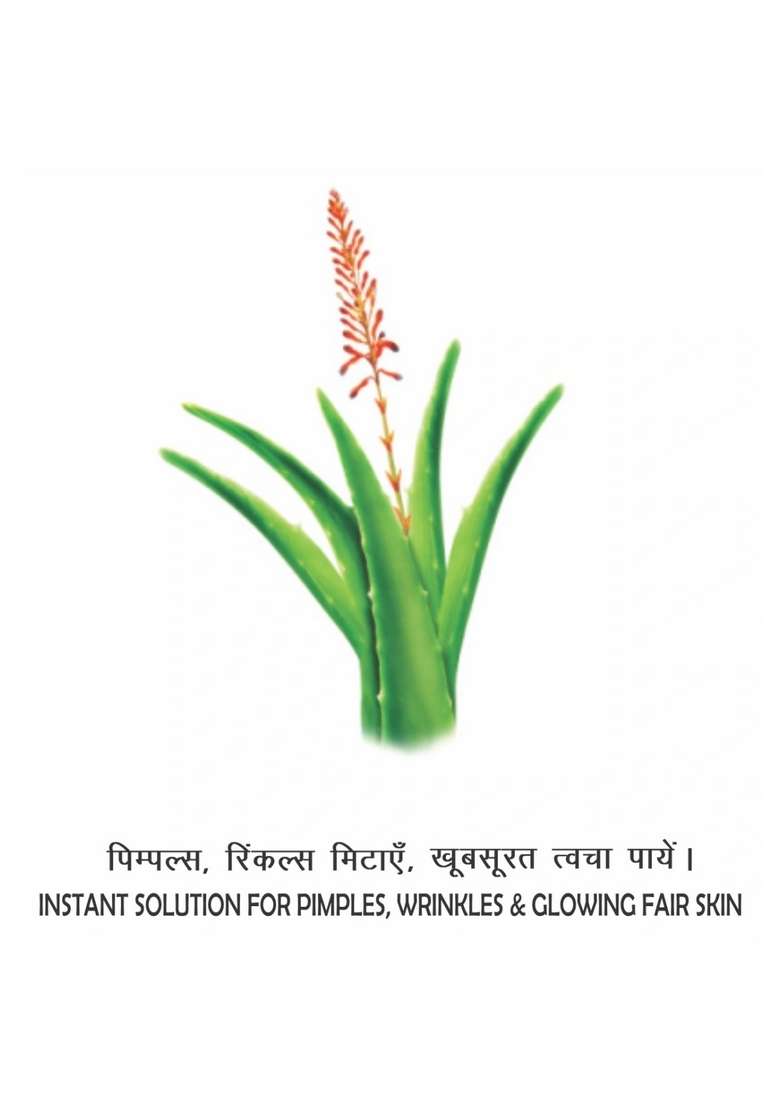 Patanjali Saundarya Aloe Vera Gel Kesar Chandan 2.03 oz (60 ML) - Indya